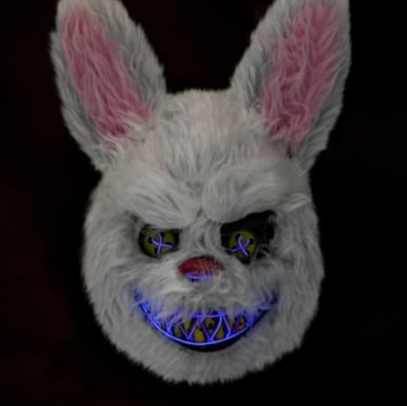 SCARY LED LIGHT UP HALLOWEEN MASK - Picture 2 of 3